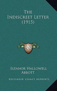 portada the indiscreet letter (1915) (en Inglés)