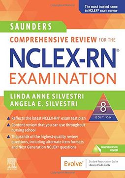 portada Saunders Comprehensive Review for the Nclex-Rn® Examination, 8e (libro en Inglés)