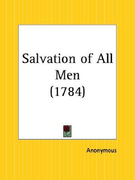 portada salvation of all men (en Inglés)