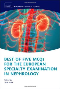 portada Best of Five Mcqs for the European Specialty Examination in Nephrology (Oxford Higher Specialty Training) (en Inglés)