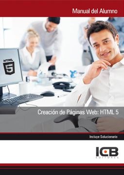 portada Manual con CD Creación de Páginas Web: Html 5