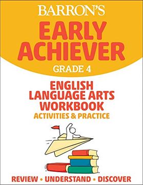 portada Barron's Early Achiever: Grade 4 English Language Arts Workbook Activities & Practice (in English)