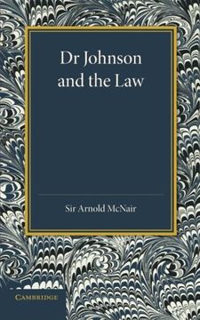 portada Dr Johnson and the law (en Inglés)
