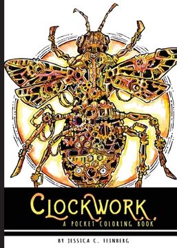 portada Clockwork Pocket Coloring Book (in English)