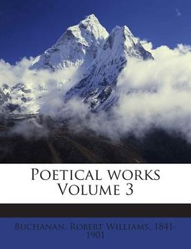 portada Poetical Works Volume 3 (en Inglés)