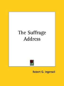portada the suffrage address