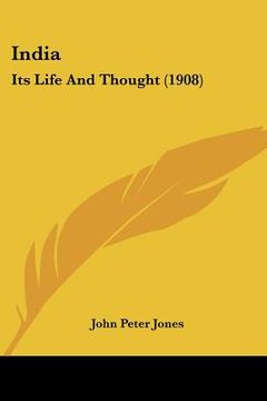 portada india: its life and thought (1908)