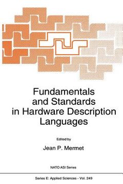 portada Fundamentals and Standards in Hardware Description Languages (in English)