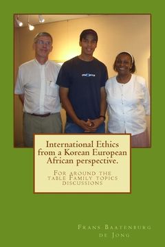portada International Ethics from a Korean European African perspective. (en Inglés)