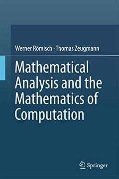 portada Mathematical Analysis and the Mathematics of Computation (en Inglés)