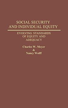 portada Social Security and Individual Equity: Evolving Standards of Equity and Adequacy (in English)