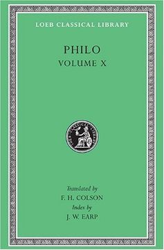 portada Philo: Volume x, on the Embassy to Gaius. General Indexes (Loeb Classical Library no. 379) (en Inglés)
