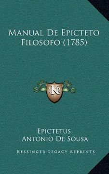 portada Manual de Epicteto Filosofo (1785) (en Portugués)