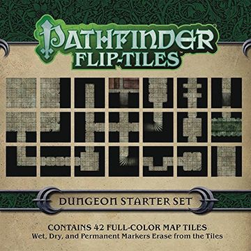 portada Pathfinder Flip-Tiles: Dungeon Starter Set (Toy) (en Inglés)