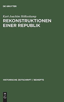 portada Rekonstruktionen Einer Republik (Historische Zeitschrift (en Alemán)