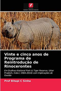portada Vinte e Cinco Anos de Programa de Reintrodução de Rinocerontes (en Portugués)