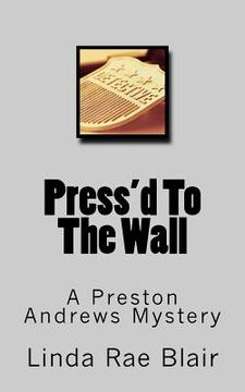 portada press'd to the wall (en Inglés)