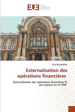 portada Externalisation des opérations financières (en Francés)