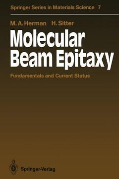 portada molecular beam epitaxy: fundamentals and current status