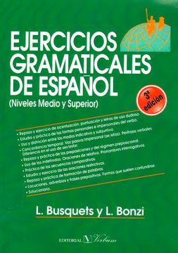 portada Ejercicios Gramaticales de Espanol (in Spanish)