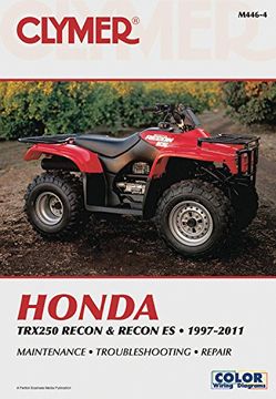 portada Honda Trx250 Recon & Recon es 1997-2016 (Clymer) (en Inglés)