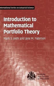 portada Introduction to Mathematical Portfolio Theory Hardback (International Series on Actuarial Science) (en Inglés)