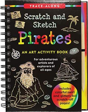 portada Scratch & Sketch Pirates (Trace Along) (en Inglés)