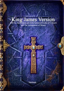 portada King James Version with the Apocrypha and non-Canonical books of 1 Enoch and The Assumption of Moses (en Inglés)