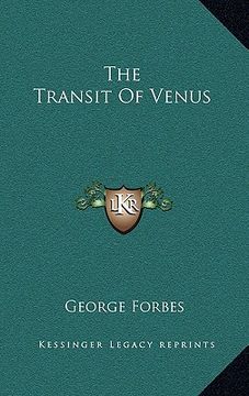 portada the transit of venus (en Inglés)