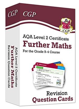 portada New aqa Level 2 Certificate: Further Maths - Revision Question Cards 