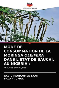 portada Mode de Consommation de la Moringa Oleifera Dans l'État de Bauchi, Au Nigeria (in French)