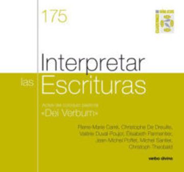 portada Interpretar las Escrituras: Actas del Coloquio Pastoral "Dei Verbum" (in Spanish)