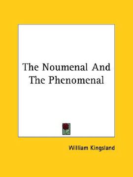 portada the noumenal and the phenomenal (en Inglés)