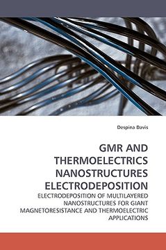 portada gmr and thermoelectrics nanostructures electrodeposition (en Inglés)