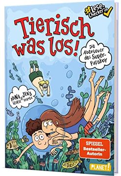 portada Die Abenteuer des Super-Pupsboy 2: Tierisch was Los! Lustiges Kinderbuch - #Lesechecker*In (en Alemán)