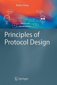 portada principles of protocol design (en Inglés)