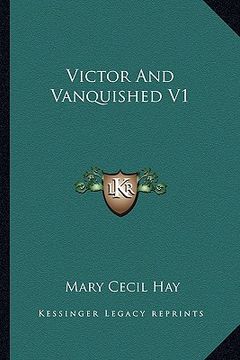 portada victor and vanquished v1 (en Inglés)