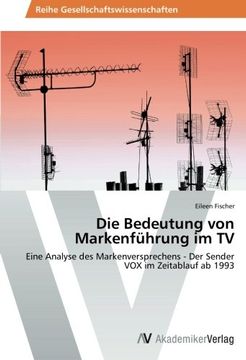 portada Die Bedeutung Von Markenfuhrung Im TV