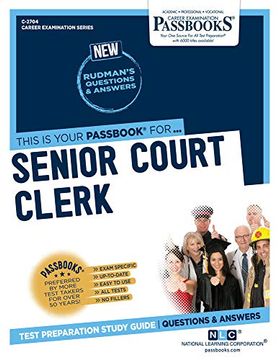 portada Senior Court Clerk (Career Examination) 