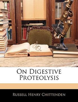 portada on digestive proteolysis (en Inglés)