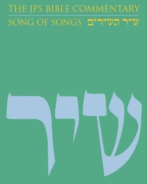 portada The jps Bible Commentary: Song of Songs (en Inglés)