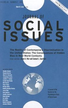 portada The Reality of Contemporary Discrimination in the United States: The Consequences of Hidden Bias in Real World Contexts (en Inglés)