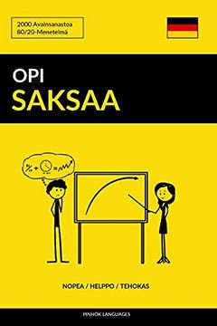 portada Opi Saksaa - Nopea (en Finlandés)