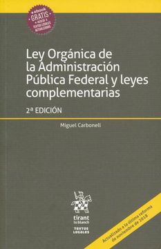 portada Ley Orgánica de la Administración Pública Federal y Leyes Complementarias 2ª Edición (Textos Legales)