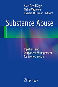 portada Substance Abuse: Inpatient and Outpatient Management for Every Clinician (en Inglés)