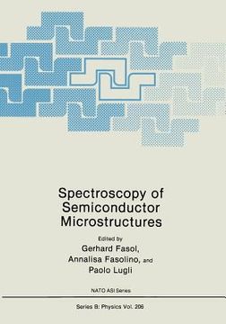 portada Spectroscopy of Semiconductor Microstructures (en Inglés)