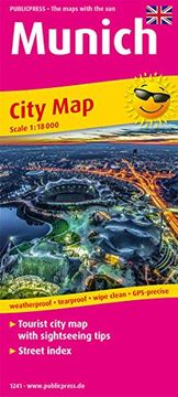 portada Munich City map (Engl) 1: 18 000