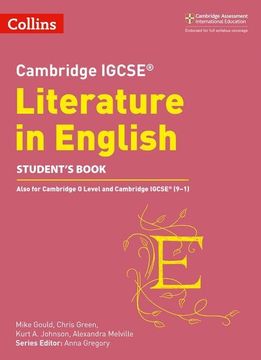 portada Cambridge Igcse™ Literature in English Student’S Book (Collins Cambridge Igcse™) (Collins Cambridge Igcse (Tm)) (in English)