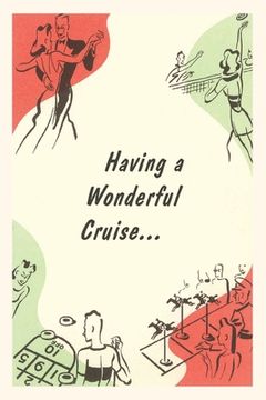 portada Vintage Journal Different Cruise Scenes Travel Poster (en Inglés)