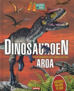 portada Dinosauroen Aroa (in Basque)